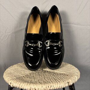 Nine West Women’s Loafers – Size 8.5 – Black Minimalist Office Slip ons